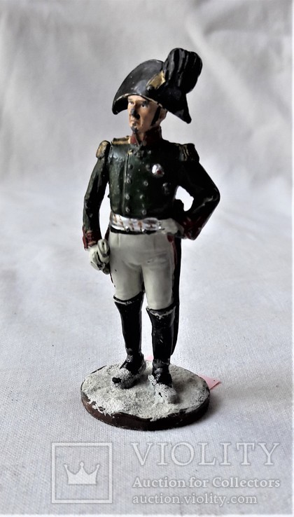 Коллекционный солдат (80), олово, ракрашенный, фото №2