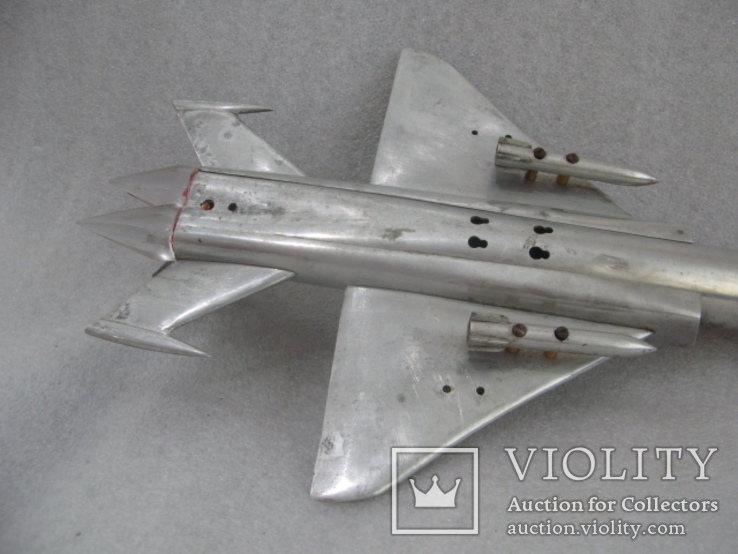 Модель истребителя МиГ ручной работы времён СССР, фото №8