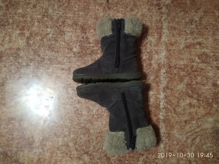 Замшеві чобітки р.20 Clarks, photo number 7