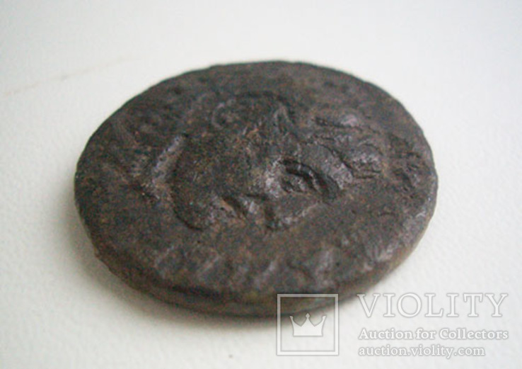 Македония, медная монета III века, фото №3