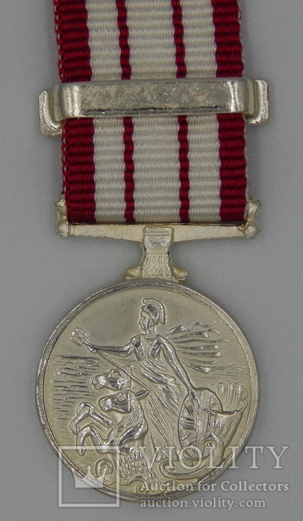 Великобритания. Медаль. Медаль общей военно-морской службы. Миниатюра., фото №4