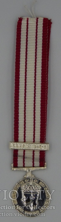 Великобритания. Медаль. Медаль общей военно-морской службы. Миниатюра., фото №5