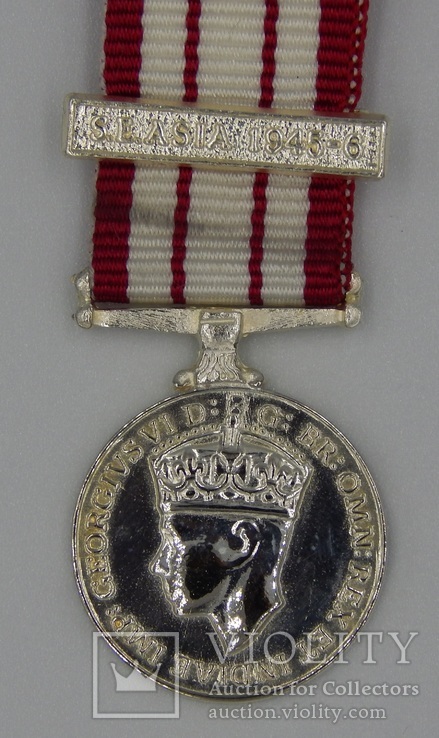 Великобритания. Медаль. Медаль общей военно-морской службы. Миниатюра., фото №2