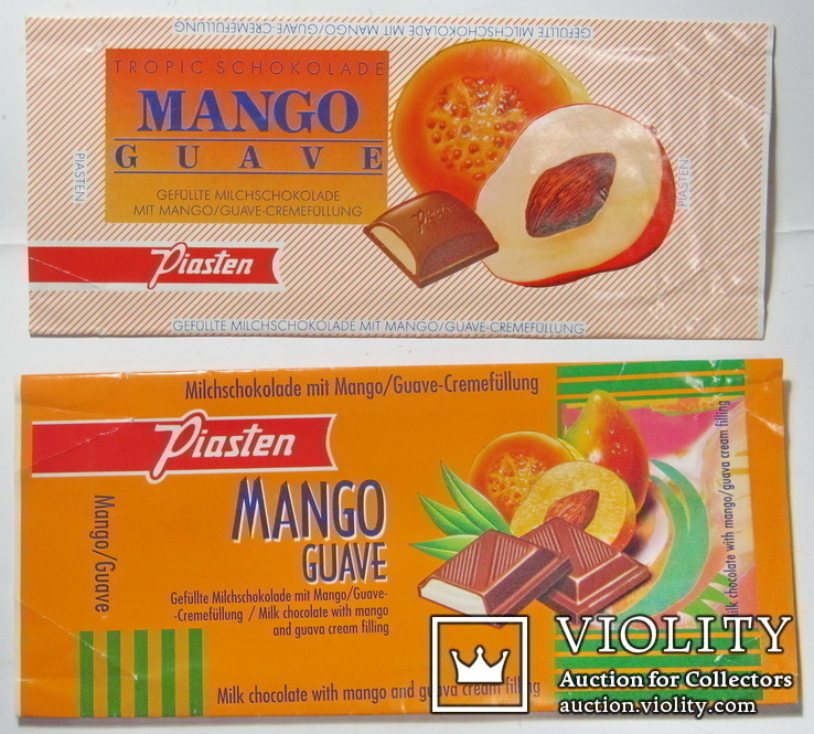 Обертка шоколад mango, фото №2