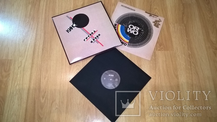 Виктор Цой. Кино (Группа Крови) 1988. S/S. Maschine Records + Фотоальбом., фото №3