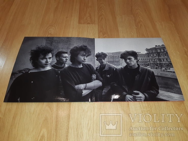 Виктор Цой. Кино (Группа Крови) 1988. S/S. Maschine Records + Фотоальбом., фото №5