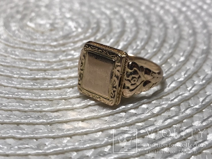 Золотой перстень с секретом, фото №11