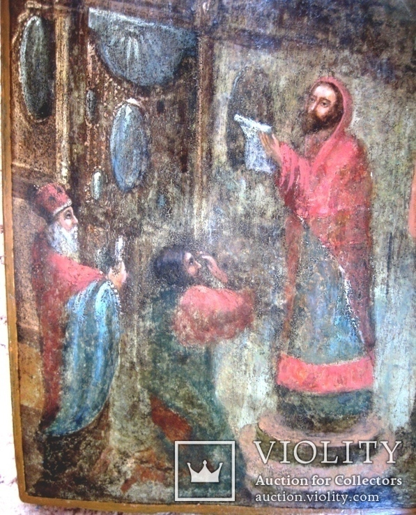Старовинна ікона Покрови Пр. Богородиці, фото №8