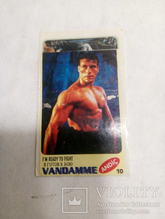 Наклейки Van Damme 98шт, фото №12