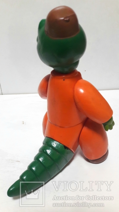 Кукла игрушка Крокодил ссср целлулоид, фото №4