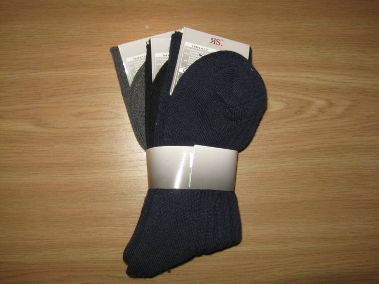  Мужские носки комплект 3 пары р.39-42, cotton Германия., photo number 3