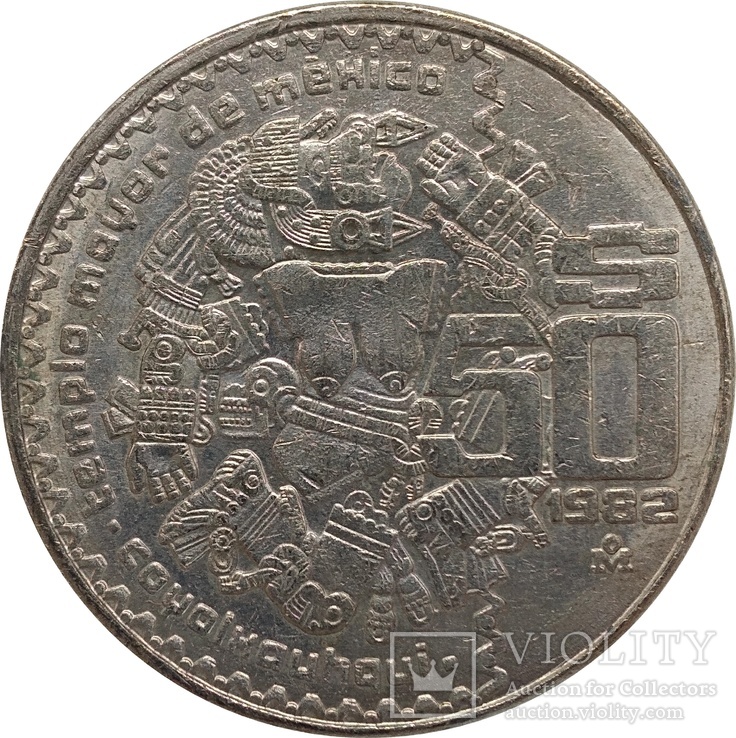 Мексика 50 песо, 1982