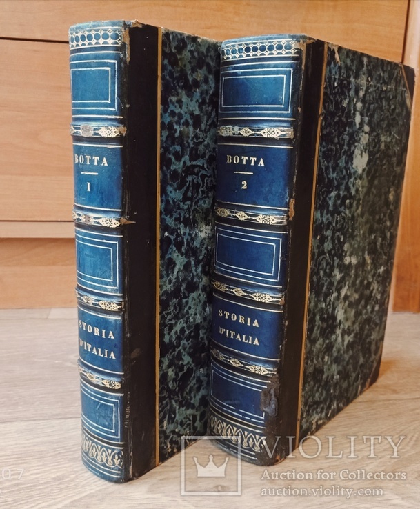 Storia D'Italia. 1835 год. 2 тома (комплект)
