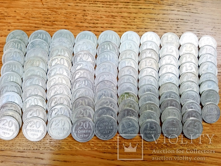 Ранние советы 100 монет серебро.С 1922 по 1930., фото №5