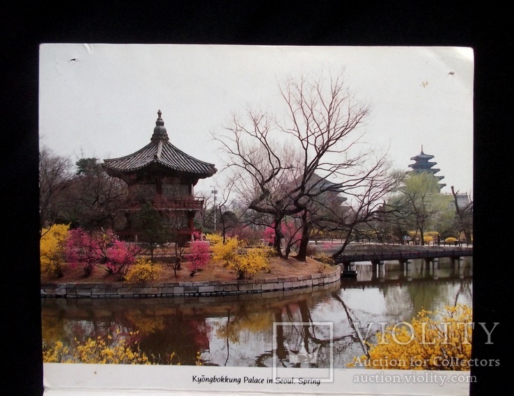Korea складной буклет-открытка, фото №10