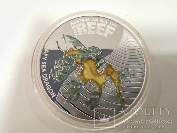 Australia 50 cents серебро 999 1/2 oz, фото №2
