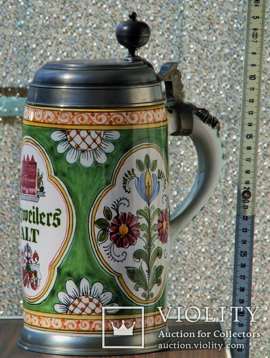 Уникальная пивная кружка Gatsmeilers ALT  ручная роспись, фото №2