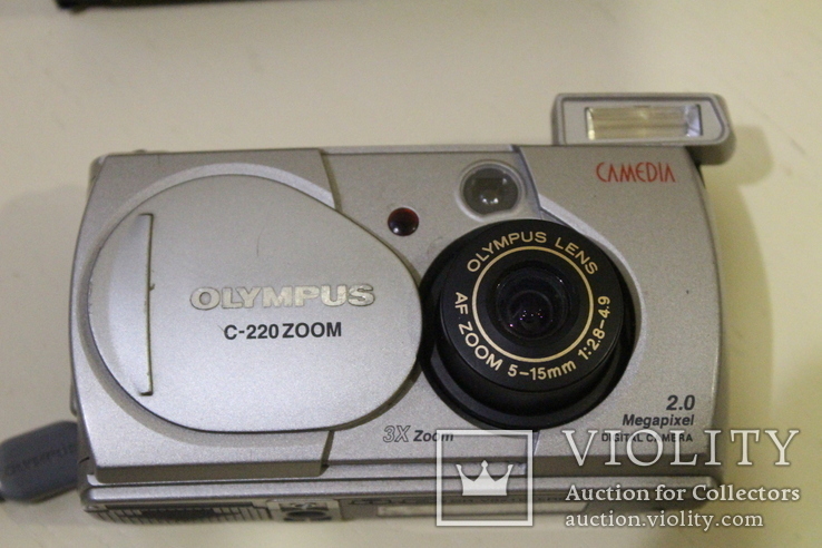 Olympus C-220 ZOOM "CAMEDIA" провід живлення, робочий, фото №2