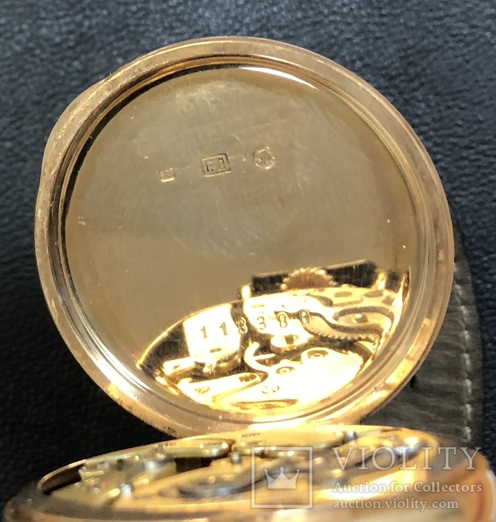 Золотые наручные часы Павел Буре. На ходу, фото №13