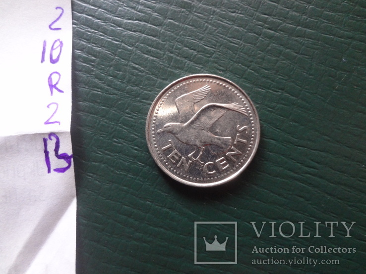 10 центов 2005  Барбадос   (R.2.13)~, фото №4