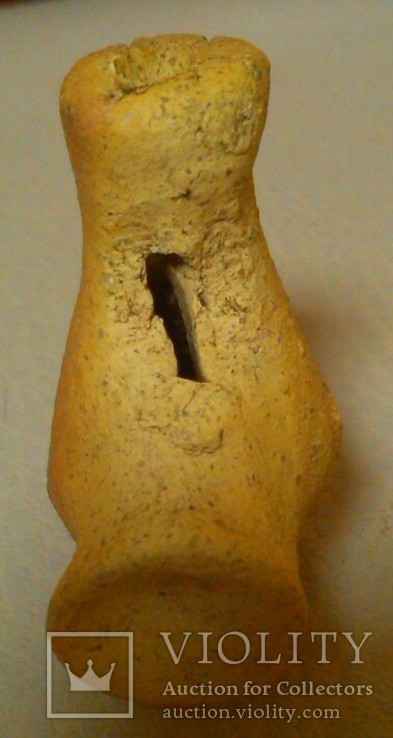 Старинная свистулька из керамики+бонус, фото №7