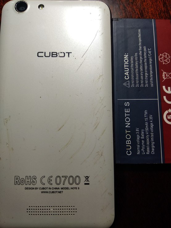 Nomi 6030i и cubot note на запчасти, фото №6