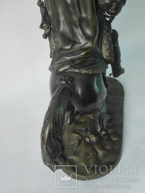 Бронзовая скульптура короля Франции Генриха IV, фото №8