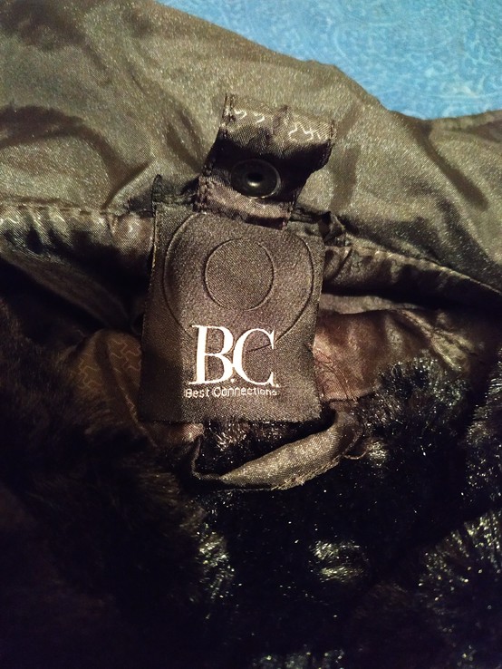 Куртка утепленная на меховой подстежке BEST CONNECTIONS нейлон р-р 34, photo number 9