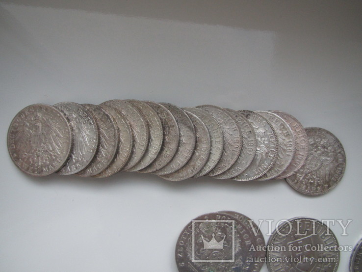 Оригиналы и копии редких монет, серебро, фото №9