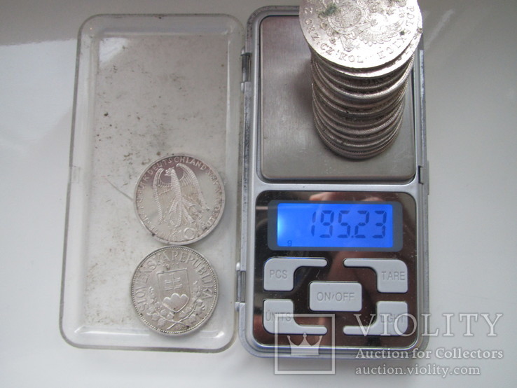 Оригиналы и копии редких монет, серебро, фото №10