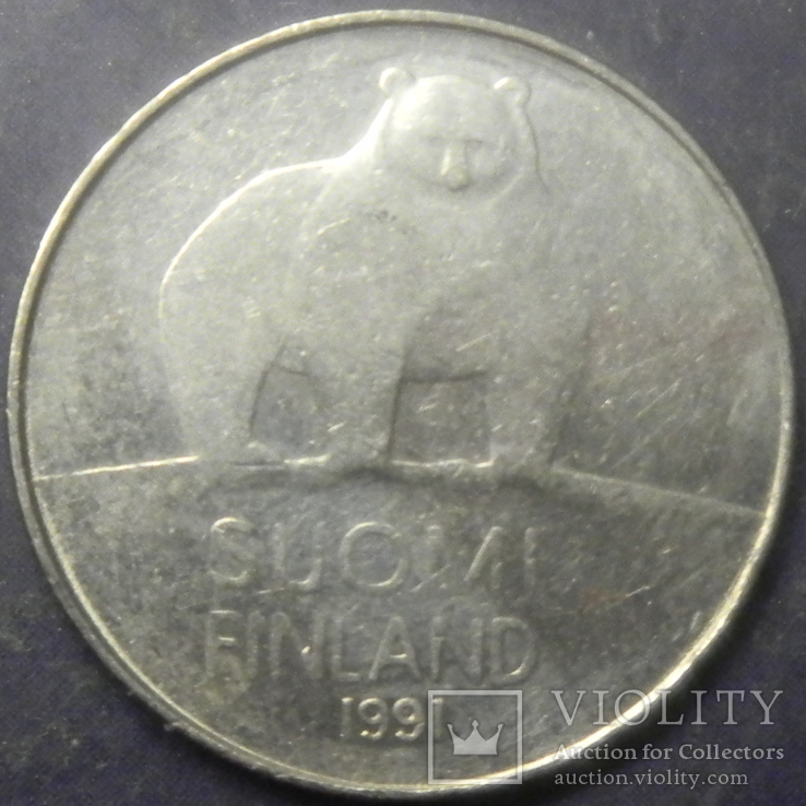 50 пенні Фінляндія 1991, фото №2