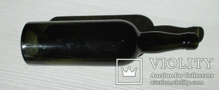 Бутылка старая винная 0,6л. + бонус маленькая, фото №3