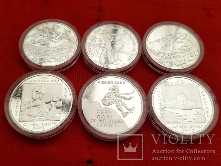 Монеты Украины 10 грн 6 штук, фото №3