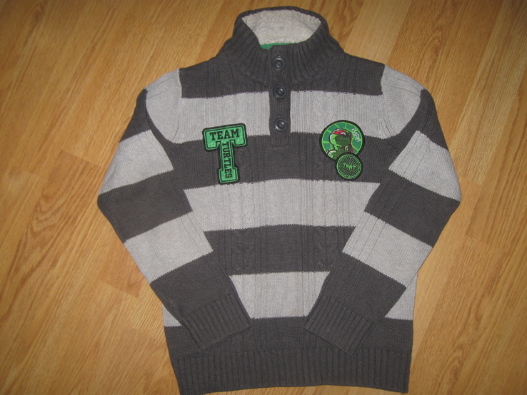 Котонновий вязаний свитер на 8-9 рочків C&amp;A, photo number 2