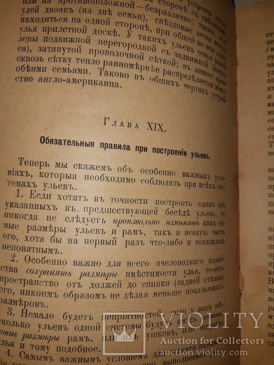 1896 Про пчел, их жилища и уход за ними, фото №3