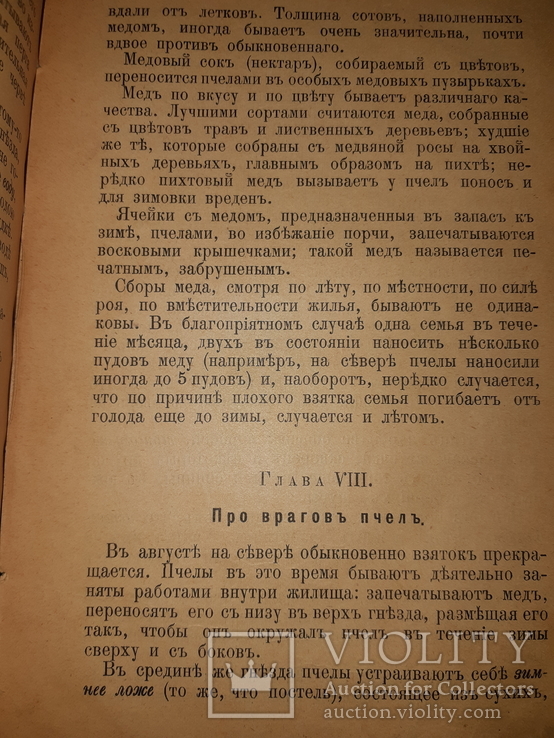 1896 Про пчел, их жилища и уход за ними, фото №7