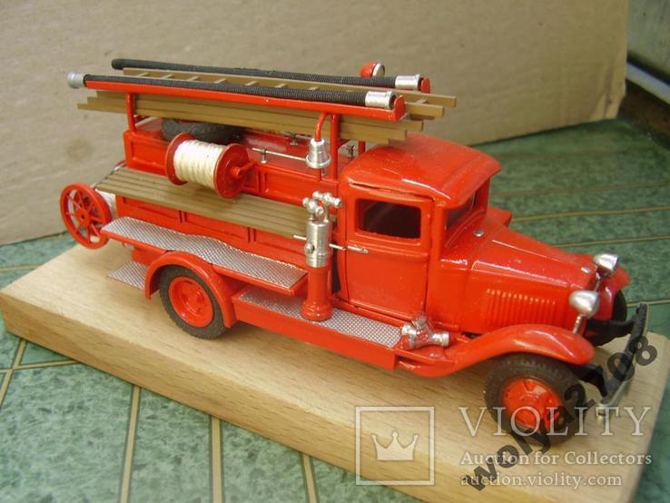 ГАЗ ПМГ пожежний пожарный ручна робота 1:43