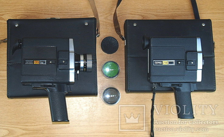 Кинокамера Аврора 215 ЛОМО (2 штуки), фото №2