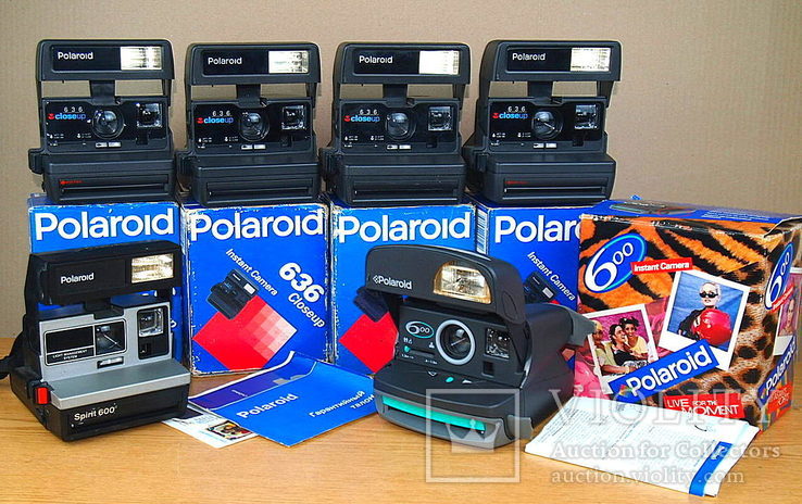 Фотоаппарат Polaroid 636, 600 (6 штук), фото №2