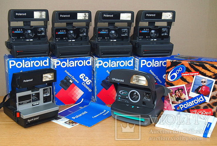 Фотоаппарат Polaroid 636, 600 (6 штук), фото №3