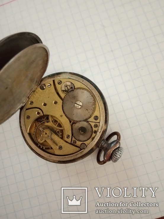 Швейцарские часы серебряные, фото №4