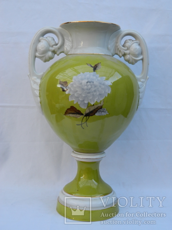 Фарфоровая ваза Барановка., фото №2