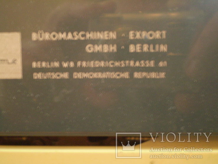 Печатная машинка ГДР, фото №13