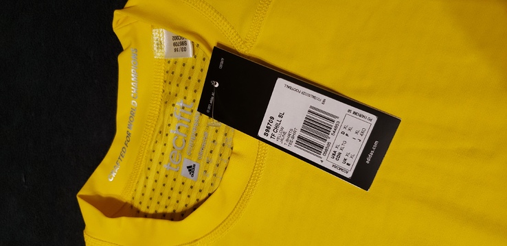 Термобелье adidas майка XL (желтая), photo number 3