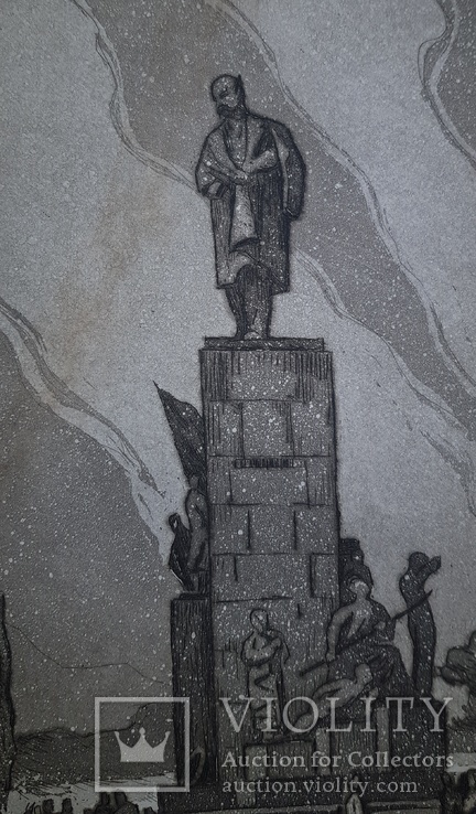 Памятник Т.Г. Шевченко, в Харькове. Член СХ Украины, Вихтинский В.И. 1953, фото №3