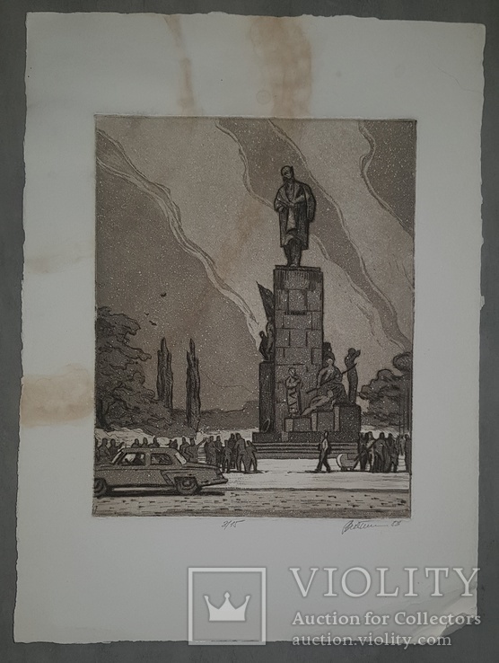 Памятник Т.Г. Шевченко, в Харькове. Член СХ Украины, Вихтинский В.И. 1953, фото №4