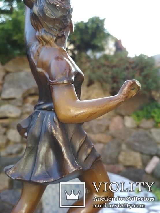 Власть скульптура женщина побеждает льва 51 см, фото №9