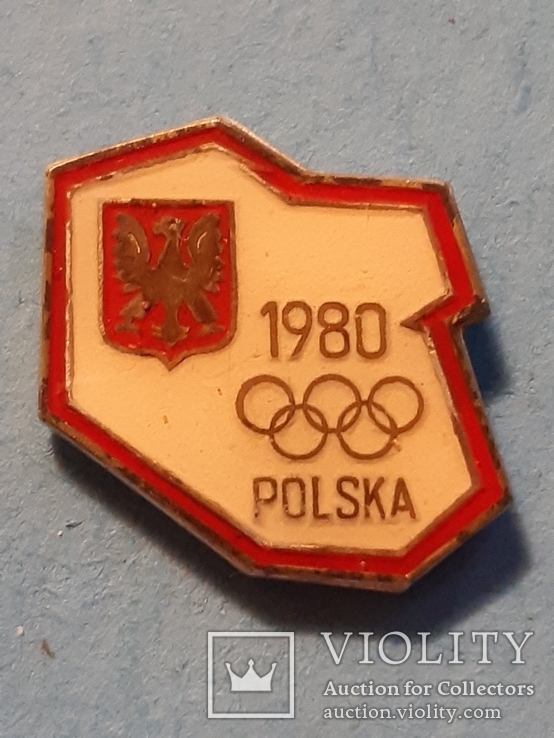 Олимпиада 1980 Москва 80 .Олімпійські ігри.Збірна команда Польша., фото №2