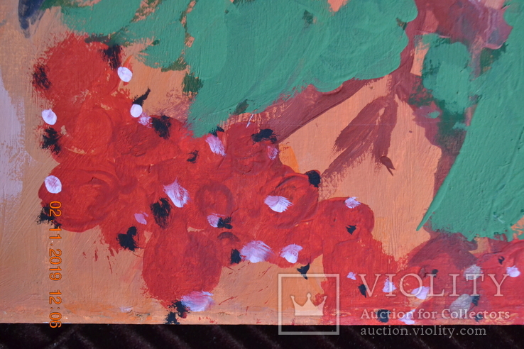 Картина "Снігур", 30х24 см., жовтень 2019 р., акрилові фарби, Маша Швецова, 8 років, фото №7