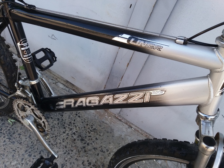 Велосипед 24 RAGAZZI(Італія) 21 перед.перед аморт.(на вік 7-14 років), фото №4